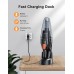 TEUMI Handheld Vacuum Cordless Rechargeable 9KPA - [2H Fast Charging Dock] Portable Car Vacuum Cleaner High Power Suction with LED Light, 2 HEPA Filters, Dust Buster Wet Dry for Home/Car/Office/Pet