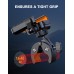TEUMI Bike Phone Mount - [Camera Friendly] Motorcycle Phone Mount, [Super Sturdy] Bicycle Scooter Handlebar Phone Clip, Phone Holder Compatible with iPhone16 Pro Max, S24 Ultra and More 4.7”-7” Phones