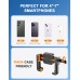 TEUMI Bike Phone Mount - [Camera Friendly] Motorcycle Phone Mount, [Super Sturdy] Bicycle Scooter Handlebar Phone Clip, Phone Holder Compatible with iPhone16 Pro Max, S24 Ultra and More 4.7”-7” Phones